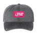 Tiffany TECH DAY OF PINK, a Black Printed Pigment Dye Baseball Cap