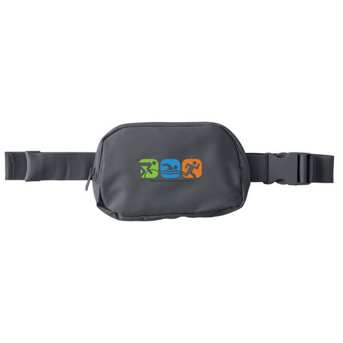 Hip Bags - Tri Logo, a Storm Grey Matte Hip Pack