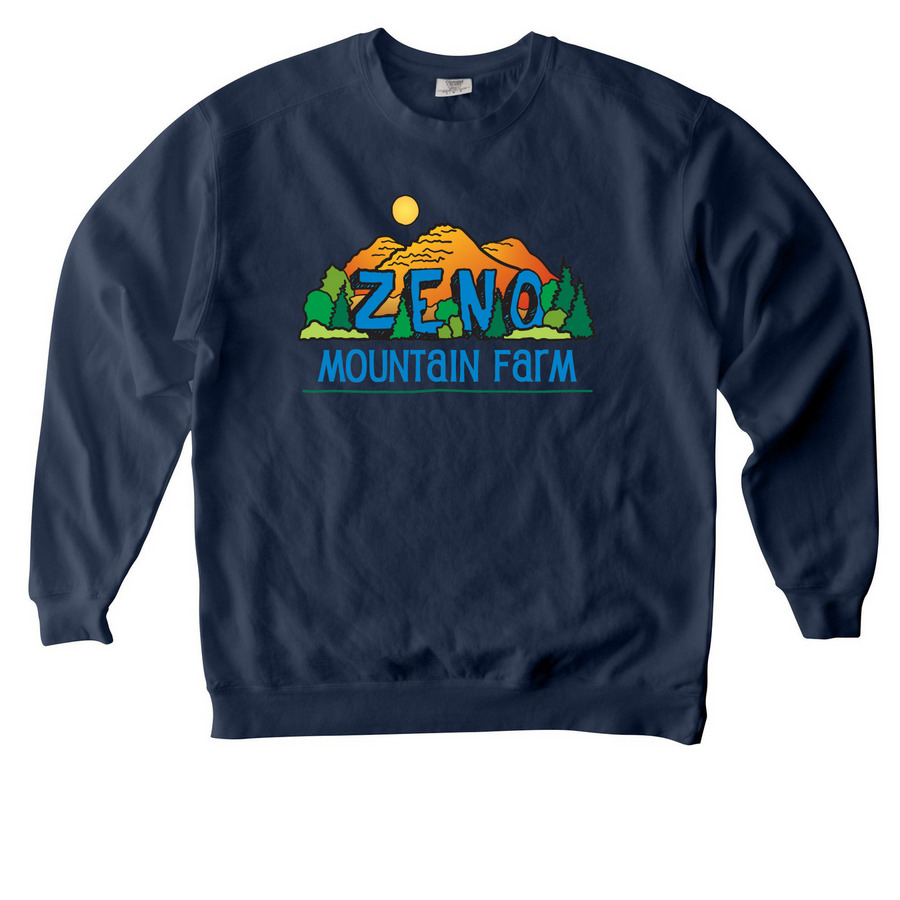 2025 Logo Sweatshirt!&nbsp;, a True Navy Comfort Colors Crewneck Sweatshirt