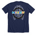 Radiology - Seeing & Solving, a Solid Navy Blend Premium Unisex Tee (back-view)