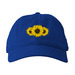3 Sunflowers Baseball Hat, a Royal Printed Eco Baseball Cap