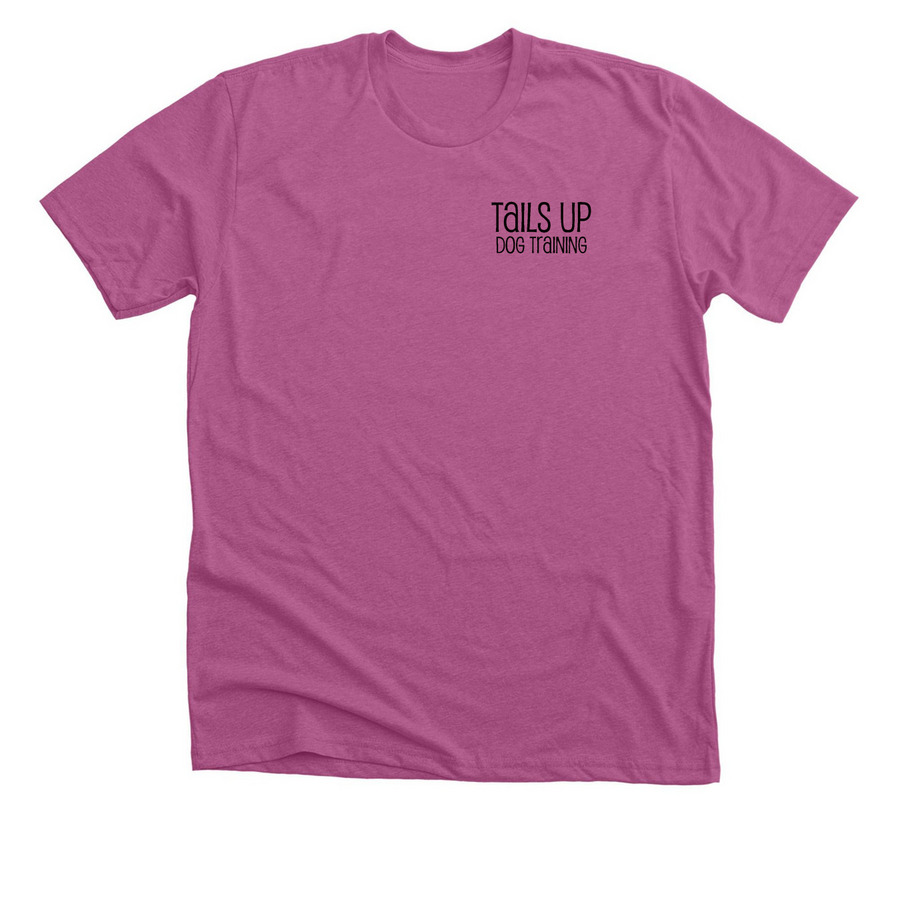 Tails Up Shirts (Summer/Fall 2026), a Heather Magenta Premium Unisex Tee