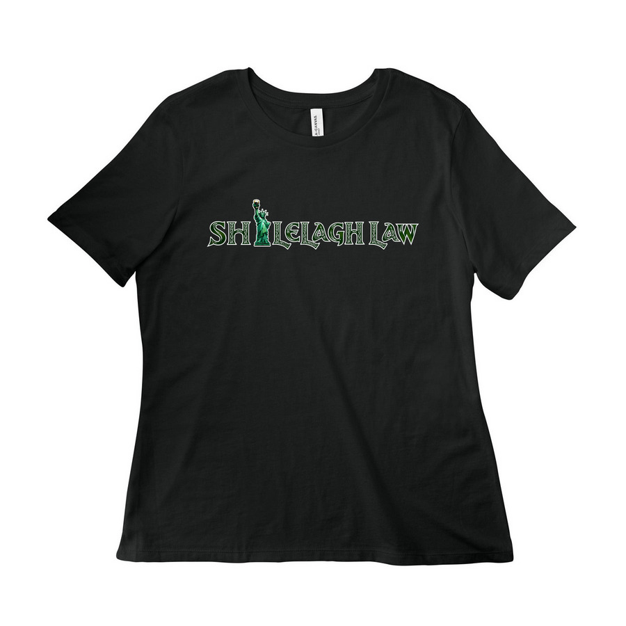 Shilelagh Law "Celtic" Tee, a Vintage Black Women?s Relaxed Cotton Tee