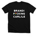 Brandi F*cking Carlile, a Solid Black Blend Premium Unisex Tee