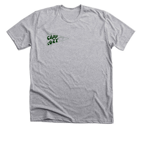 Camp Cozy, a Athletic Heather Premium Unisex Tee