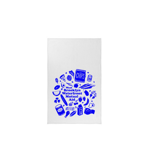 Food For Good Tea Towel by Satinder, a White Tea Towel