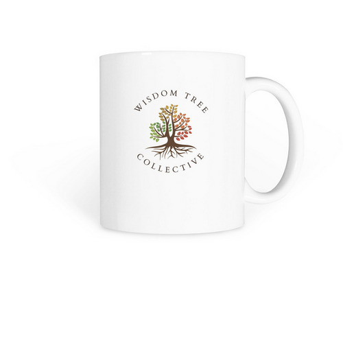 Wisdom "Tea" & Coffee Mugs, a White Coffee Mug