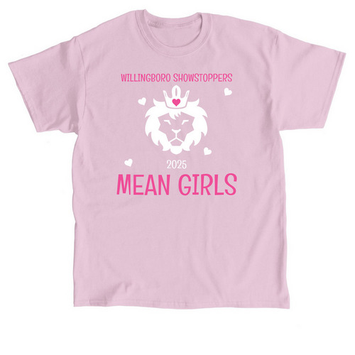 Mean Girls, a Light Pink Classic Unisex Tee