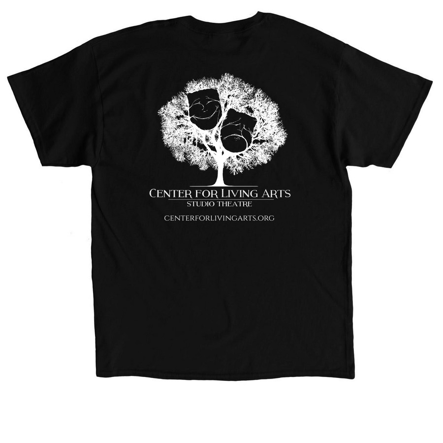 Superstar Spirit Wear, a Black Classic Unisex Tee (back-view)