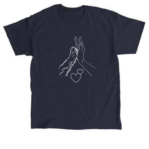 High Five, a Navy Classic Unisex Tee