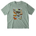 Native Butterflies of the WildLands, a Aloe Stanley/Stella Unisex Freestyler Heavyweight Tee
