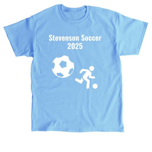 Stevenson Soccer, a Carolina Blue Classic Unisex Tee