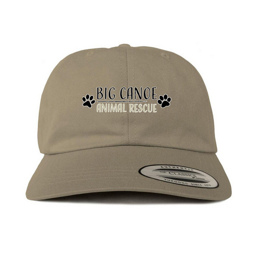 Big Canoe Animal Rescue&nbsp;, a Khaki Printed Classic Baseball Cap