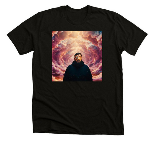 Head In The Clouds ? Weather In My Mind, a Solid Black Blend Premium Unisex Tee