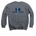 Kaempf & Harris Tees & Hoodies, a Dark Heather Crewneck Sweatshirt (back-view)