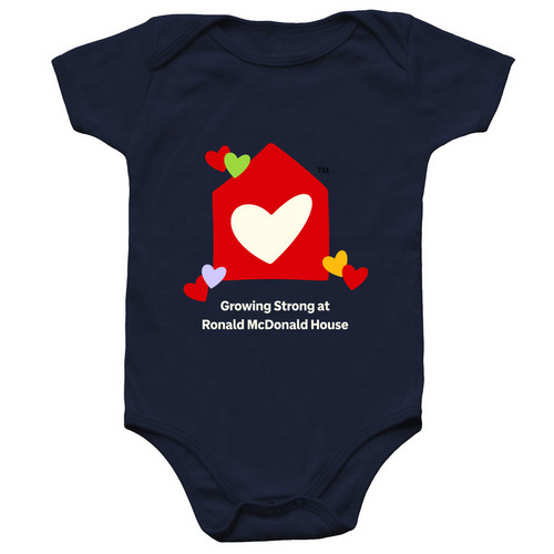 Infant Onesies, a Navy Infant Onesie