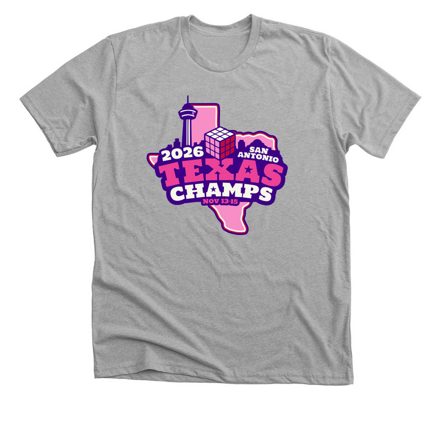 Texas Championship 2026 Merch, a Athletic Heather Premium Unisex Tee