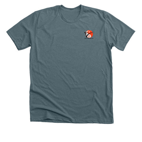 I Do Taekwondo, a Heather Slate Premium Unisex Tee