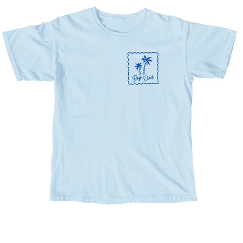 boy dad shirt, a Chambray Comfort Colors Unisex Tee