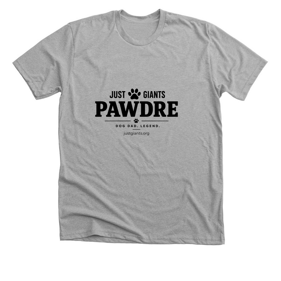 Pawdre, a Athletic Heather Premium Unisex Tee