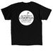 CCM Front and Back Logo, a Black Classic Unisex Tee (back-view)