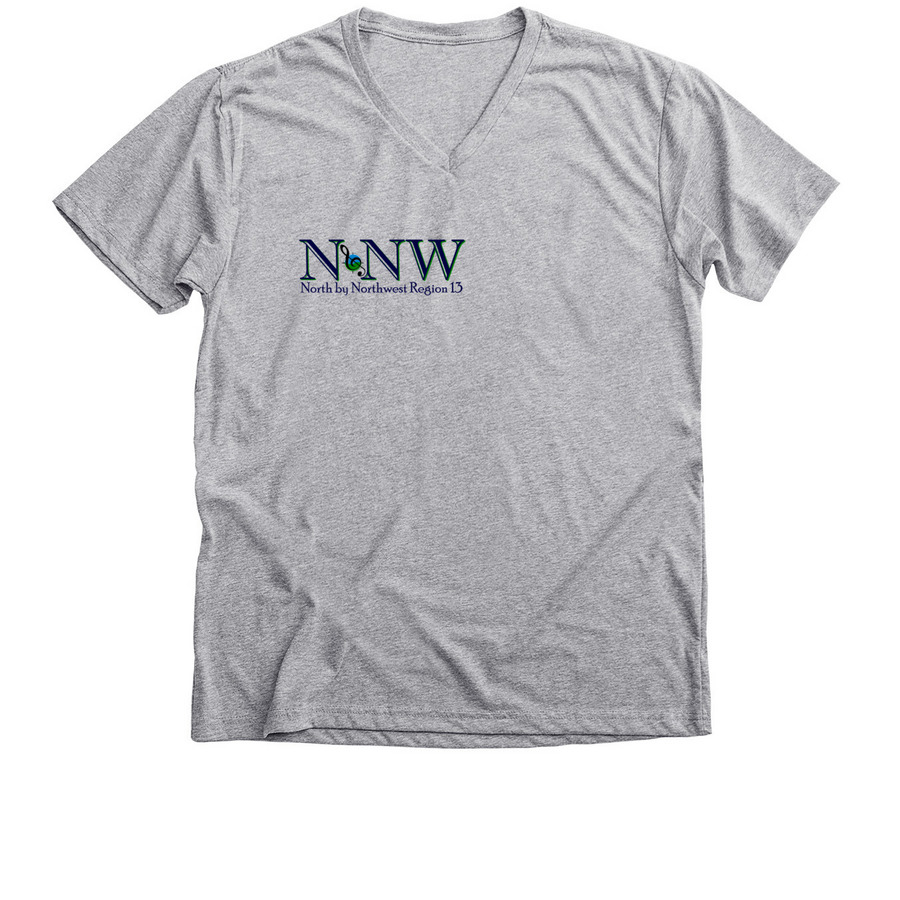 North by Northwest Official Merch., a Athletic Heather Premium V-Neck Tee