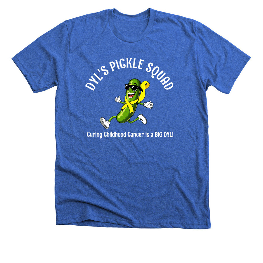 Dyl's Pickle Squad Tees & Sweats, a Heather True Royal Premium Unisex Tee