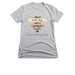 Start Each Day, a Dark Heather Grey Women's Slim Fit Tee