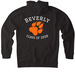 BHS Class of 2028, a Black Heavyweight Pullover Hoodie (back-view)