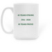 Flannery Reunion Cup 2026, a White Large Coffee Mug (back-view)