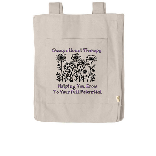 OT Flower Tote Bag, a Pumice Reclaimist Everywhere Tote Bag