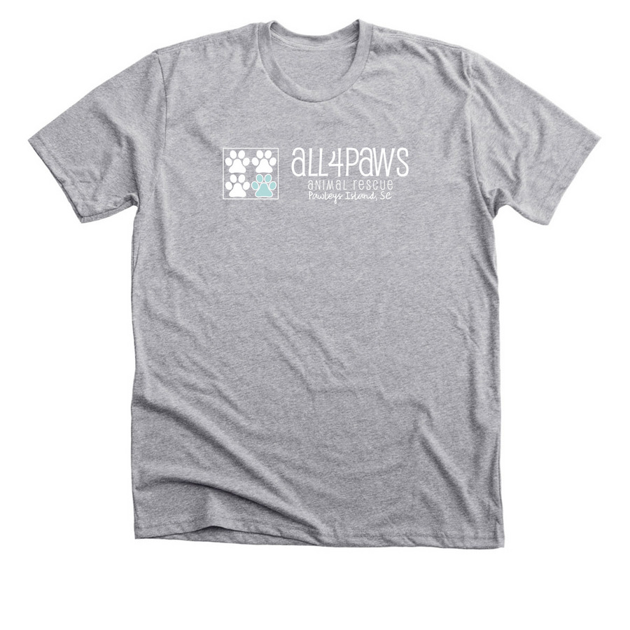 Logo supporter T, a Athletic Heather Premium Unisex Tee