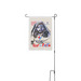 Keep the Faith at Home & Work!&nbsp;, a White 12" x 18" Yard Flag with Stake