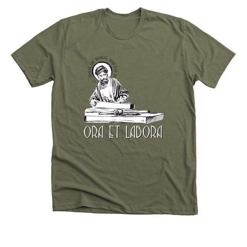 St. Joseph 2021, a Heather Olive Premium Unisex Tee
