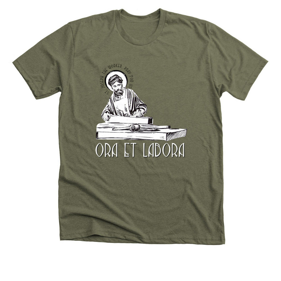 St. Joseph 2021, a Heather Olive Premium Unisex Tee