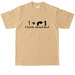 Charlie Turned Heel, a Khaki Max Heavyweight Tee