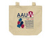 AAUW Lubbock Cotton Tote Bags, a Oyster