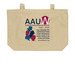 AAUW Lubbock Cotton Tote Bags, a Oyster