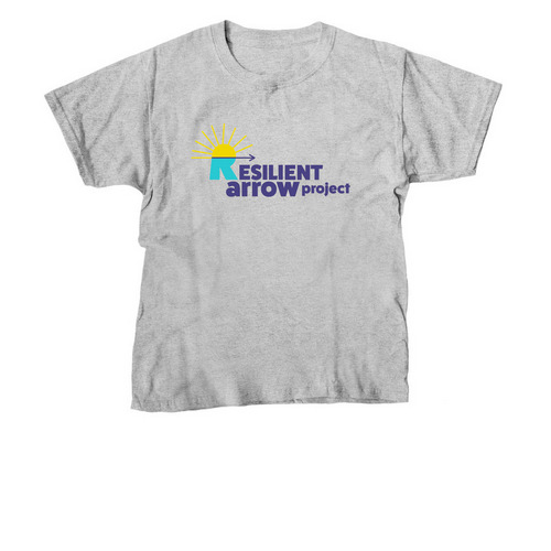 Resilient Arrow-Youth, a Sport Grey Youth Unisex Tee