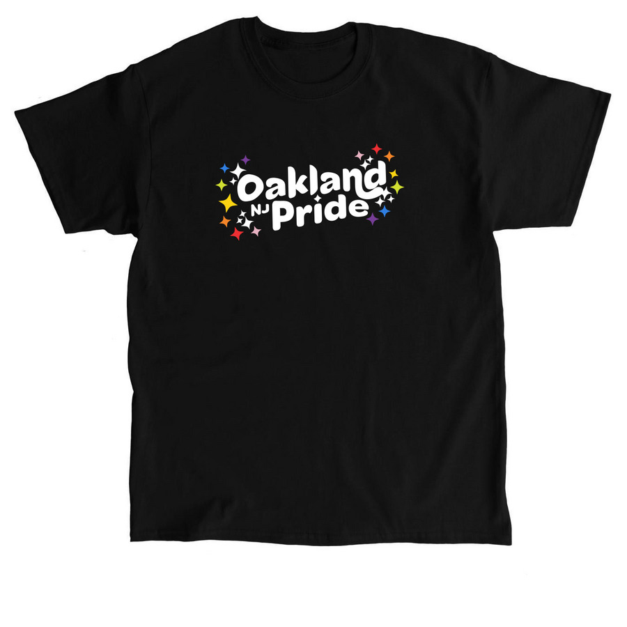 Oakland NJ Pride, a Black Classic Unisex Tee