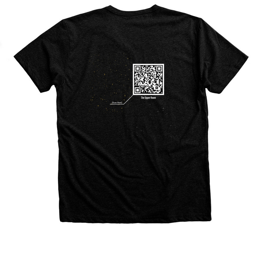 NXTGEN | The IG, a Black Heather Premium Unisex Tee (back-view)