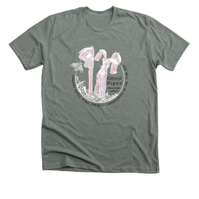 Ghost Pipes - Dark Font, a Deep Heather Premium Unisex Tee