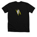Men's Emblem Tee, a Solid Black Blend Premium Unisex Tee