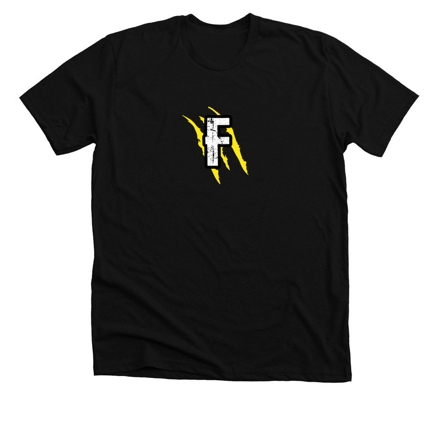 Men's Emblem Tee, a Solid Black Blend Premium Unisex Tee