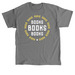 Books Books Books, a Charcoal Classic Unisex Tee