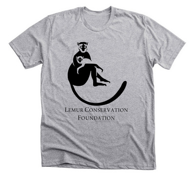 World Lemur Festival Clothing, a Athletic Heather Premium Unisex Tee