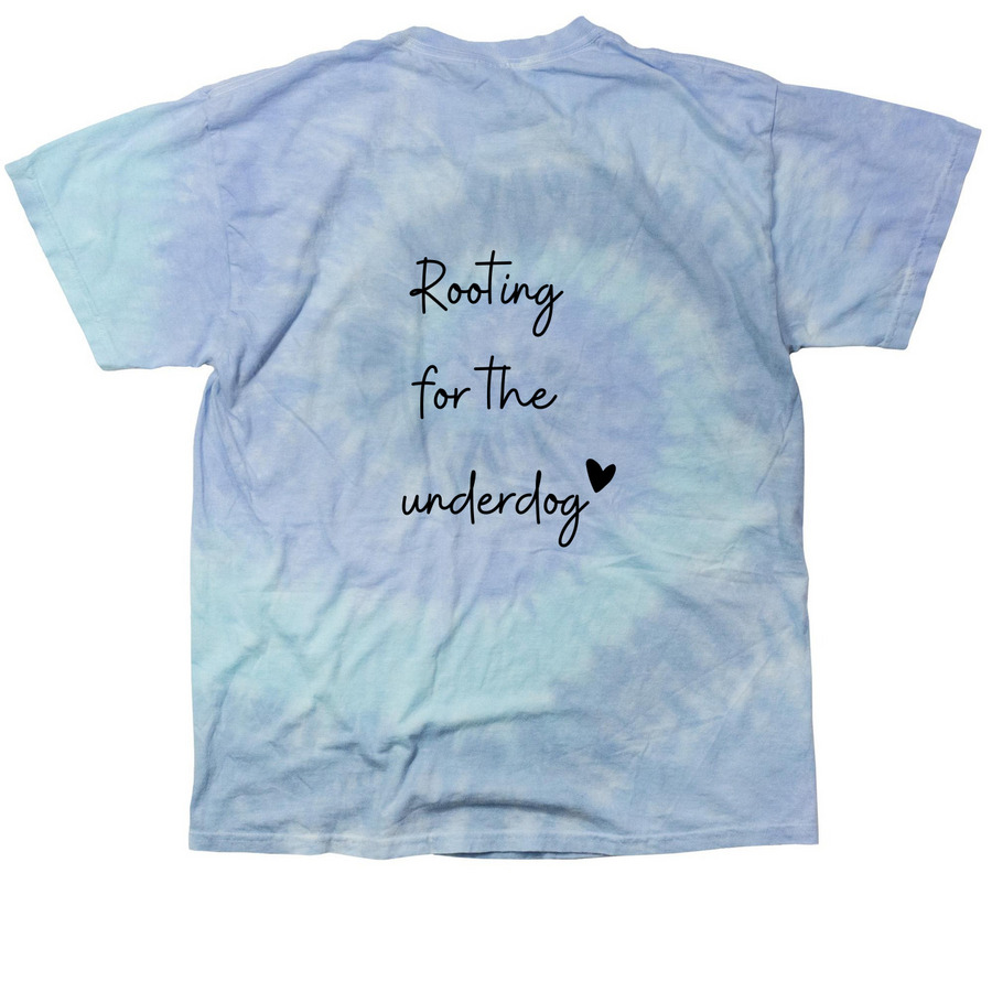 GBP Tie Dye, a Lagoon Classic Tie Dye Tee (back-view)