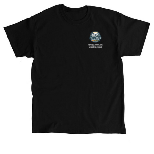 Slate Belt Rising - Wind Gap, a Black Classic Unisex Tee