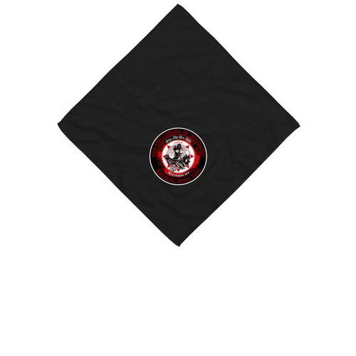 Bandana, a Black Cotton Bandana