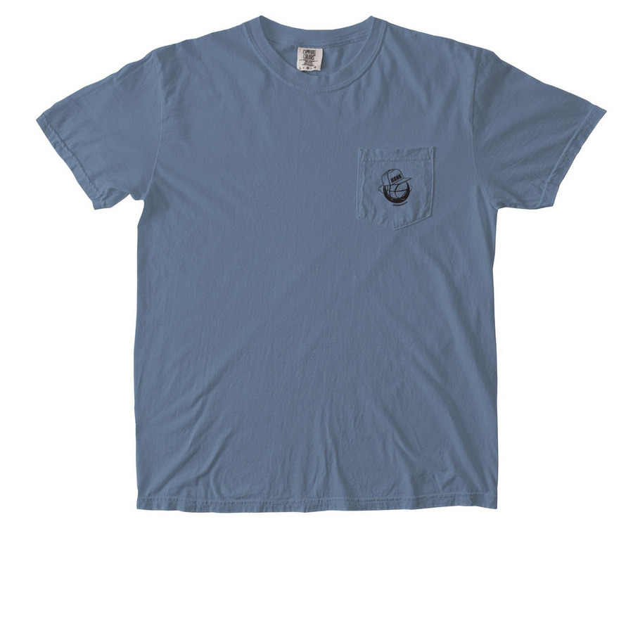 Hank Pocket Shirt, a Blue Jean Comfort Colors Pocket Tee